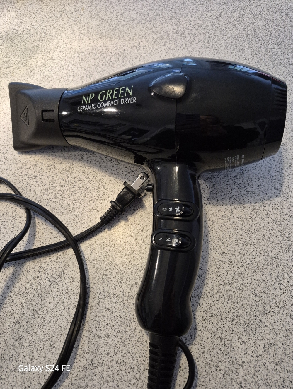 Np Green Ceramic Compact Hair Dryer